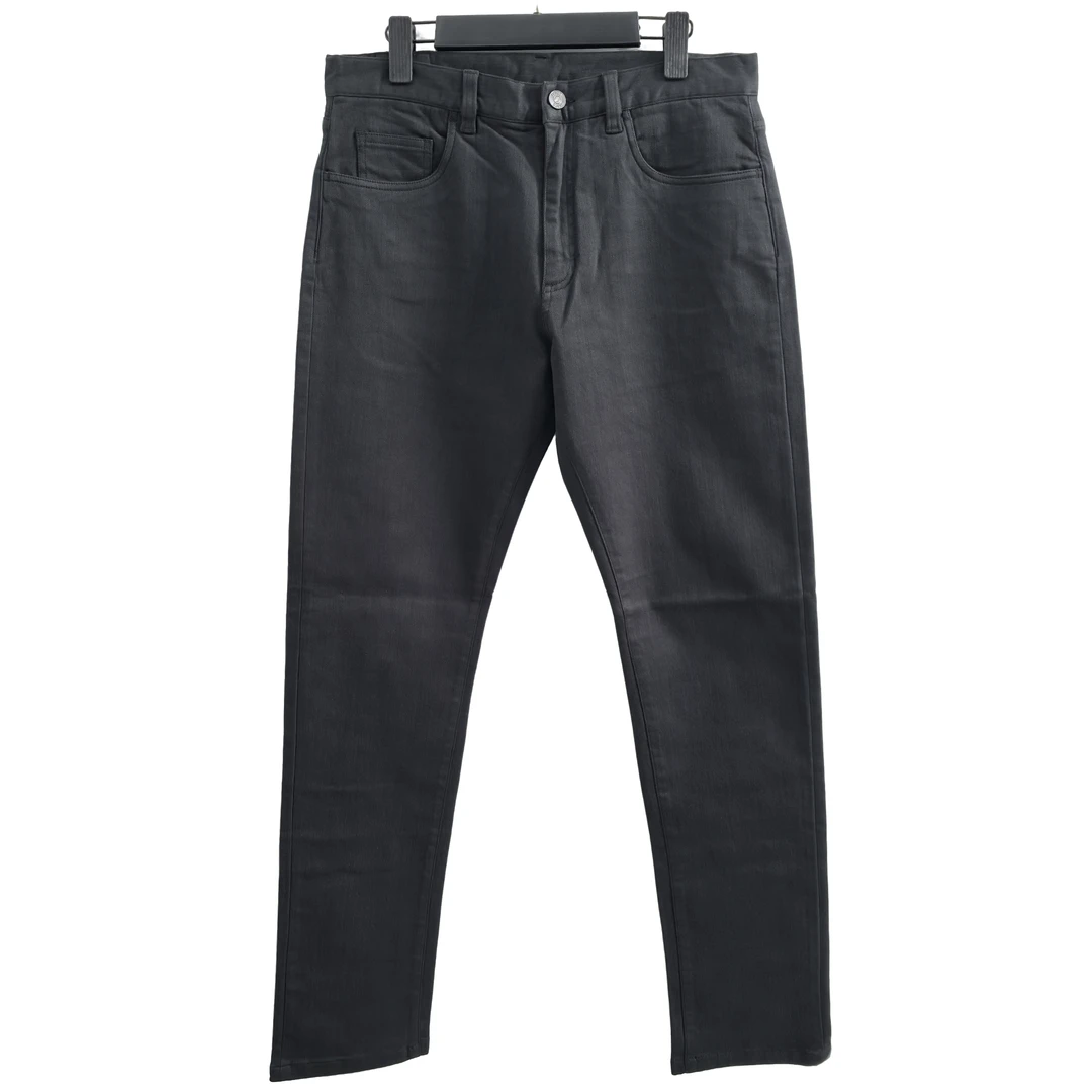 男士时尚百搭秋冬修身弹力加厚休闲牛仔裤