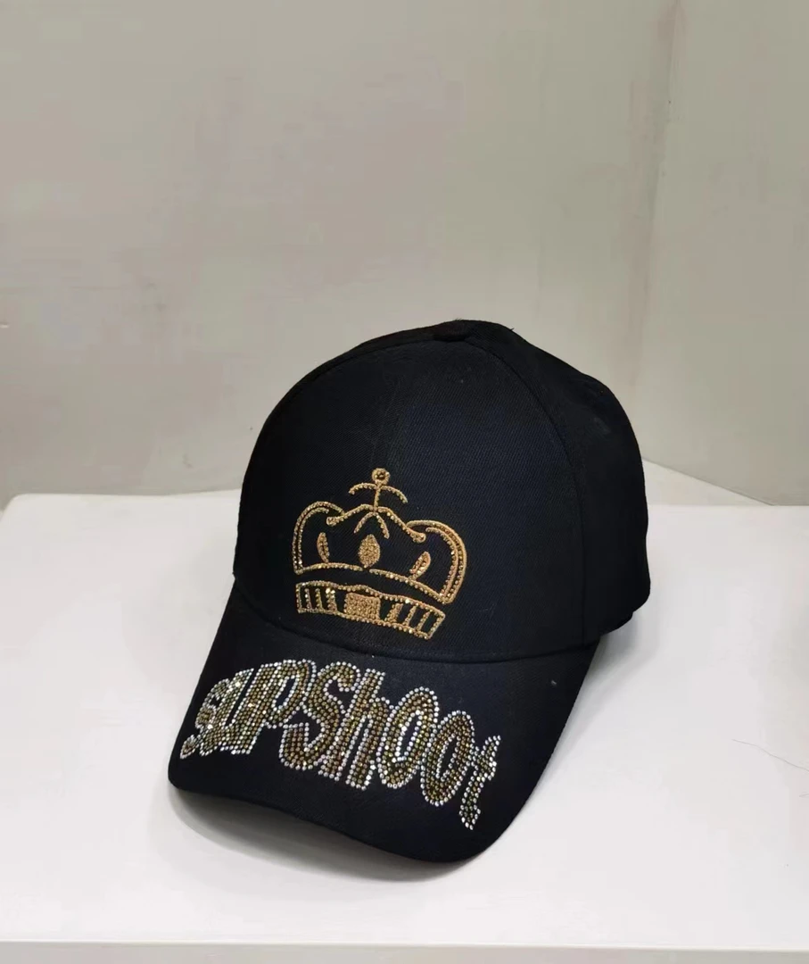 帽之都潮酷皇冠闪亮棒球帽