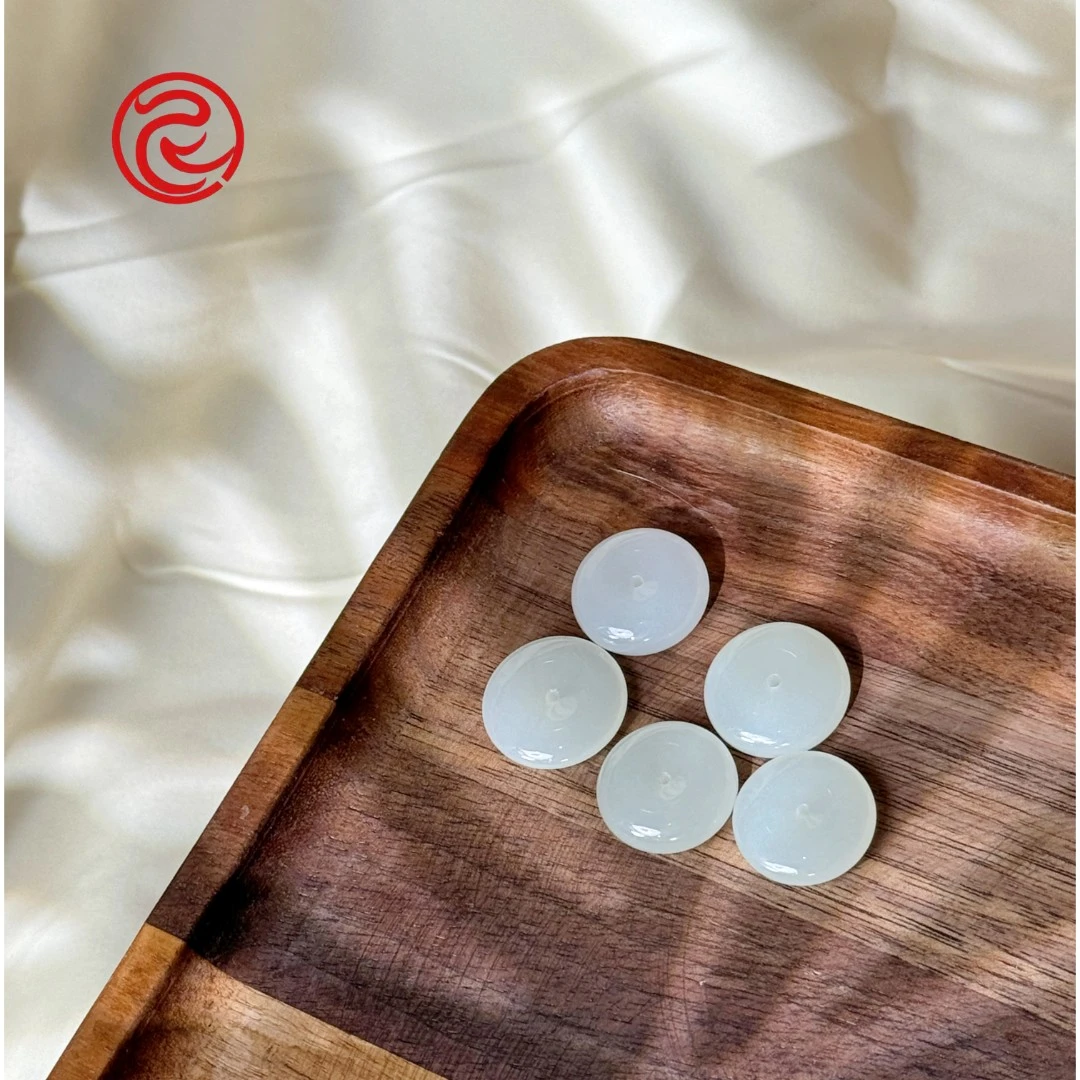 大魔王李栋 LD 和田玉平安扣 1362  多样性发货发其一