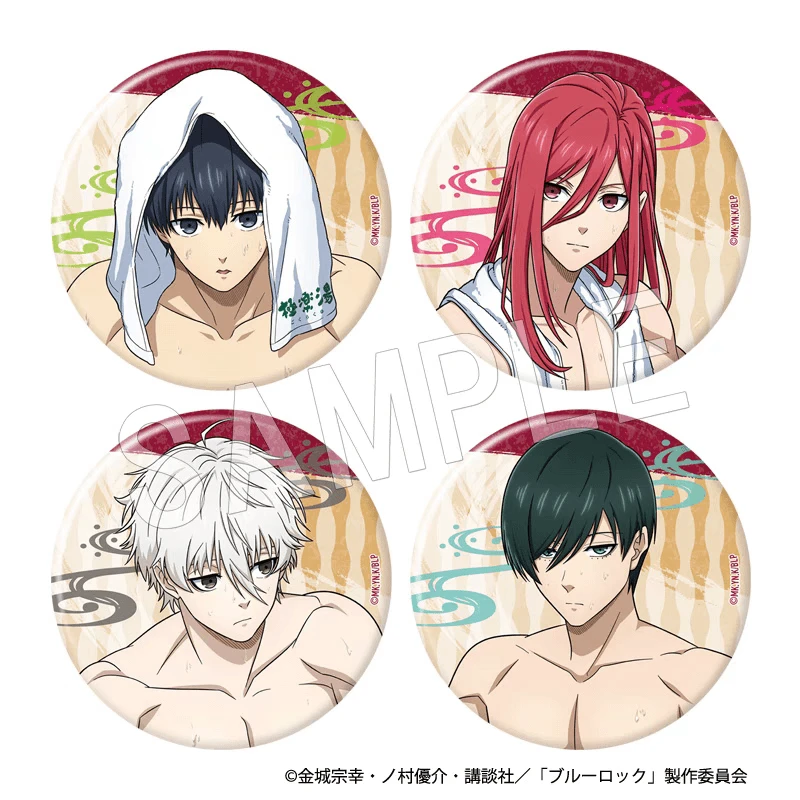 【拆盒】日谷 蓝锁 极乐汤 蓝色监狱极乐汤 吧唧徽章（代拆）