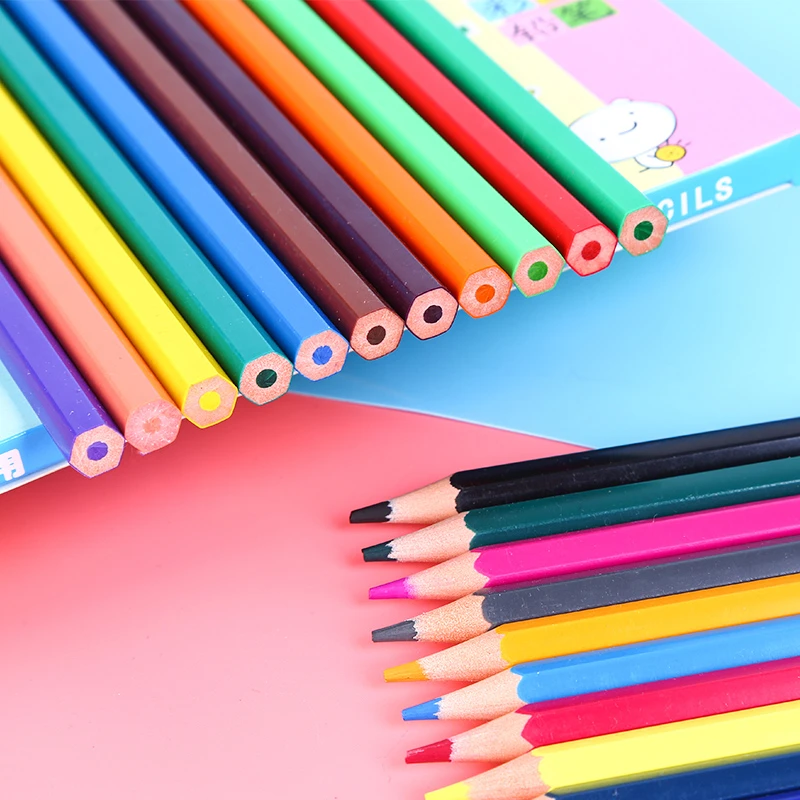 林檎幼学善品12色彩色铅笔 幼儿 小学 手抄报必备 环保材料