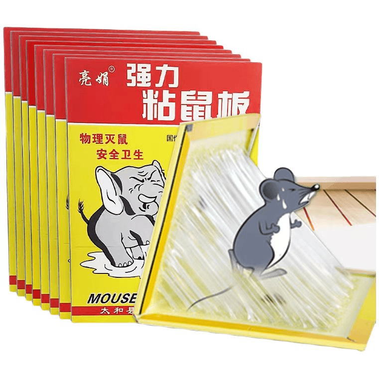 粘鼠板强力捕鼠器家用超强力黏胶抓大老鼠夹扑捉灭鼠捕鼠神器加厚