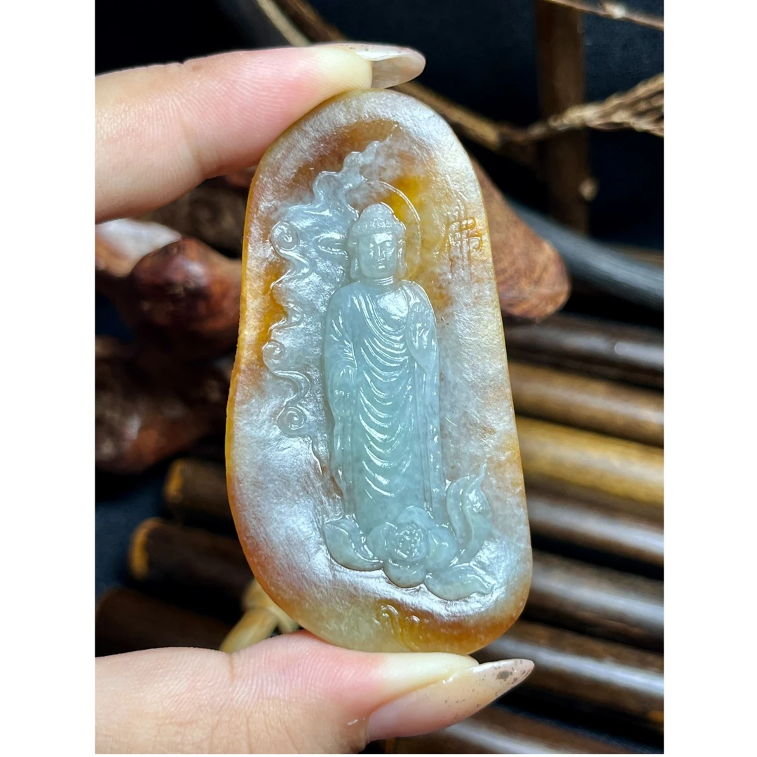 已结缘缅甸翡翠A货俄米