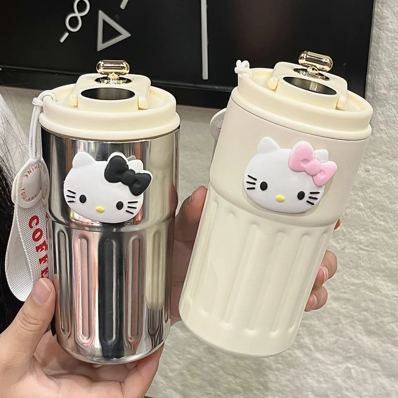 智能温显咖啡杯316不锈钢保温杯学生便携水杯高颜值杯子爆款可爱