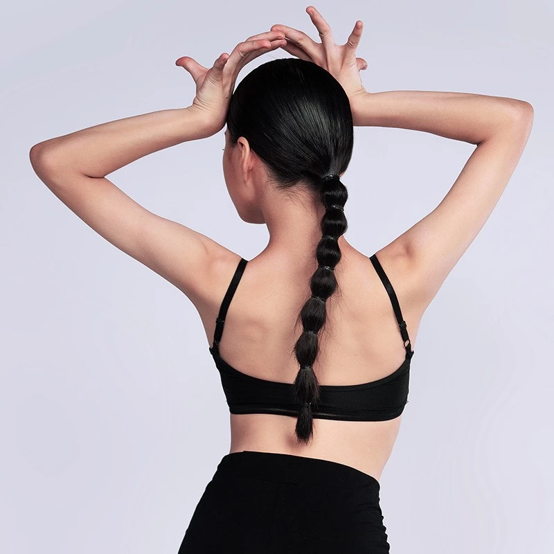 皇朝拉丁拉丁舞服女童吊带内衣发育期儿童裹胸背心小女孩抹胸H14