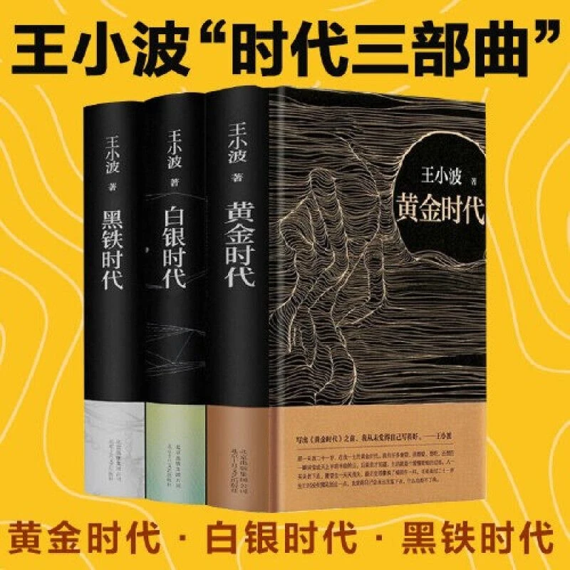 王小波时代三部曲 黄金时代+白银时代+黑铁时代 现当代文学随笔集