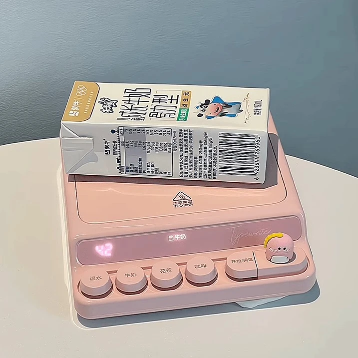 少女心牛奶加热杯垫暖杯杯可爱卡通办公桌面智能快速恒温杯垫水壶