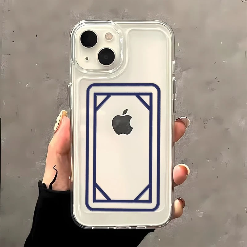 麻将白板适用于苹果14/13手机壳iPhone13promax/12/xr防摔7/8PLUS