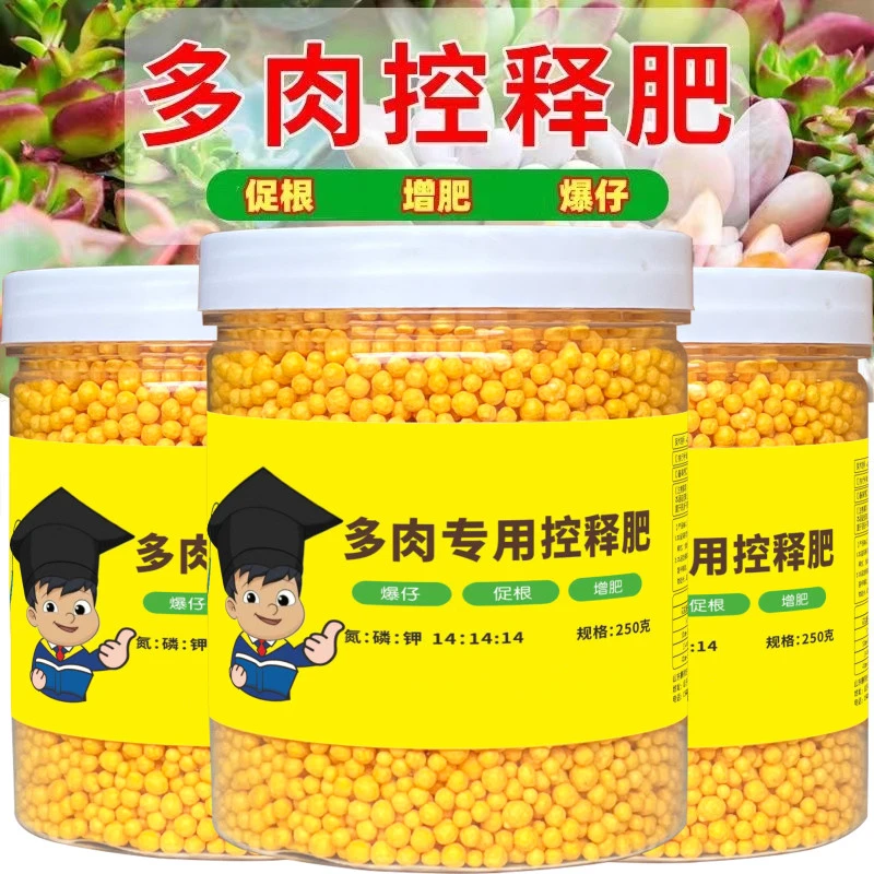 【爆仔增色】多肉肥料专用控释肥长效促进生根增肥催芽家用养花肥料