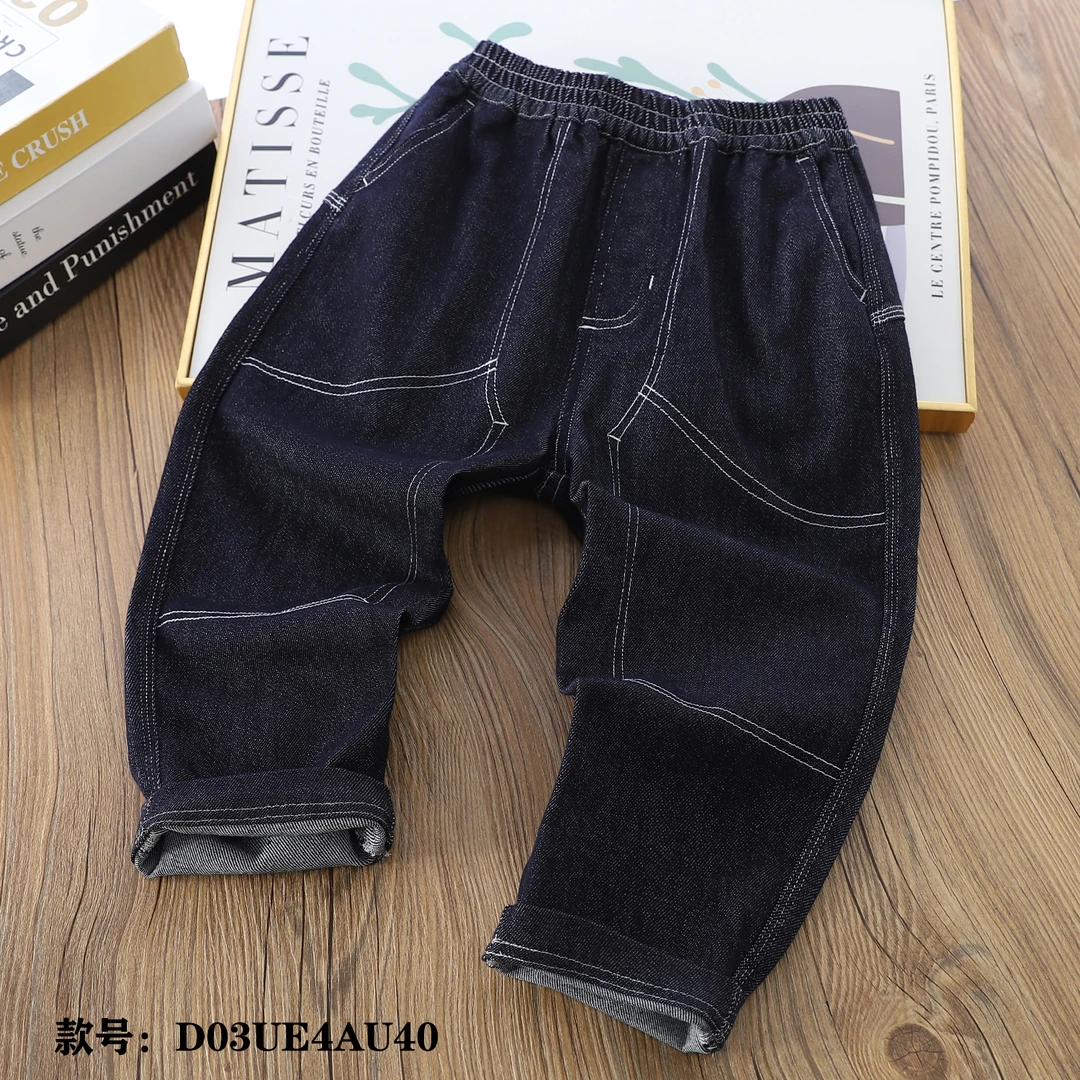 外贸童装中大童男童休闲裤大男孩儿童儿童节裤子小童长裤春秋