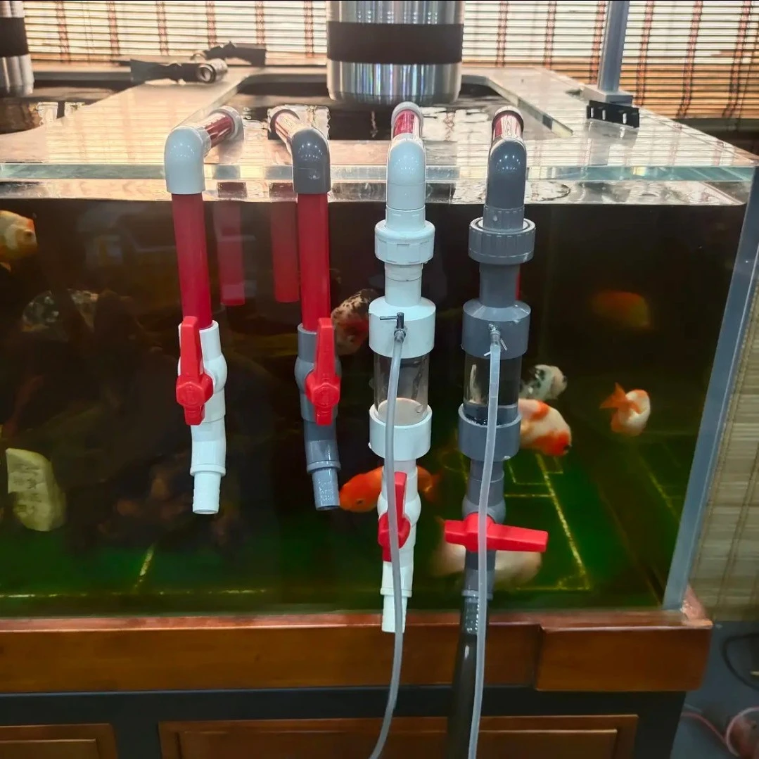 鱼缸换水鱼缸放水不阻水不掉落鱼缸轻松换水