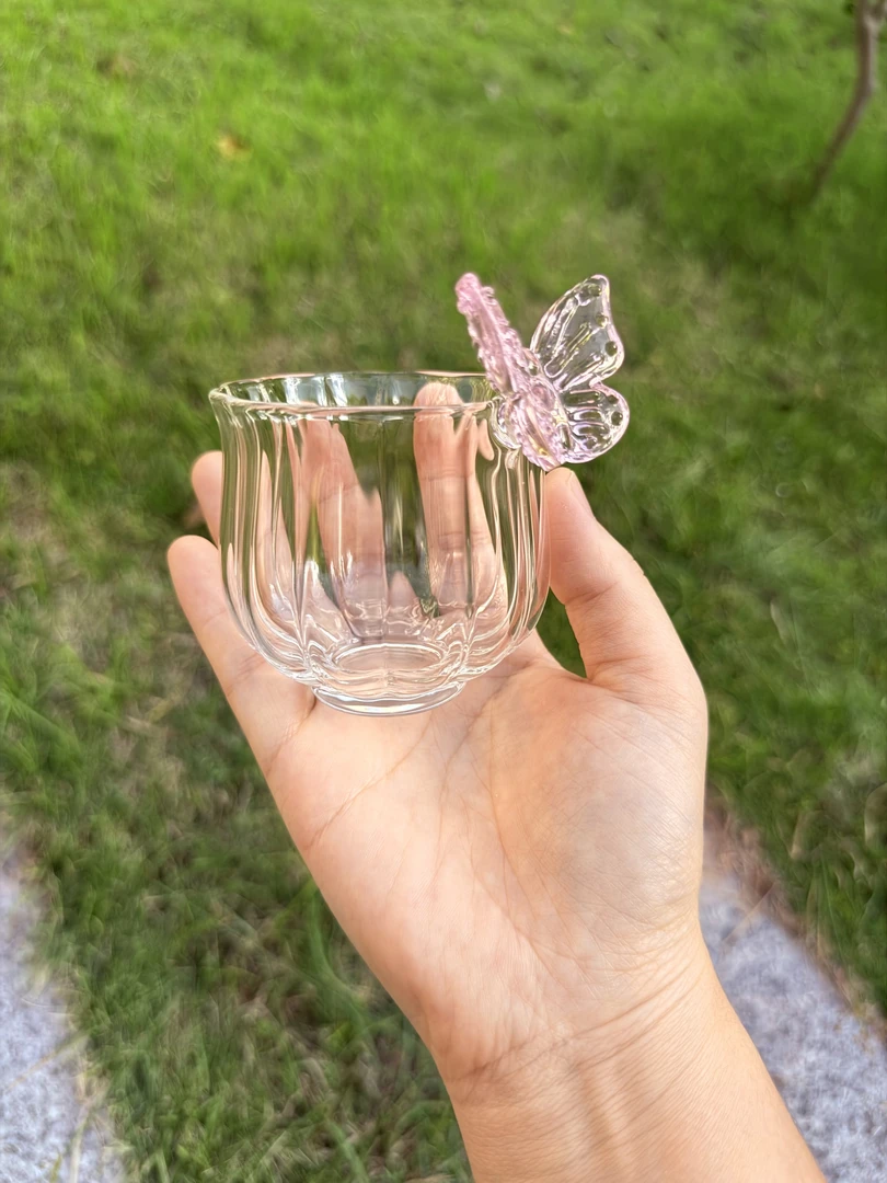 与鹿 蝴蝶花型主人杯150ml