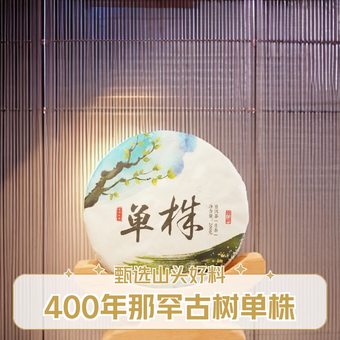 （那罕单株）2020年春古树生茶200g/饼带茶样可试喝