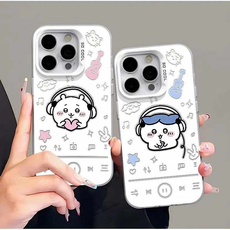 ins吉伊小八适用于苹果华为/OPPO/VIVO/彩银壳音乐小米IQOO手机壳