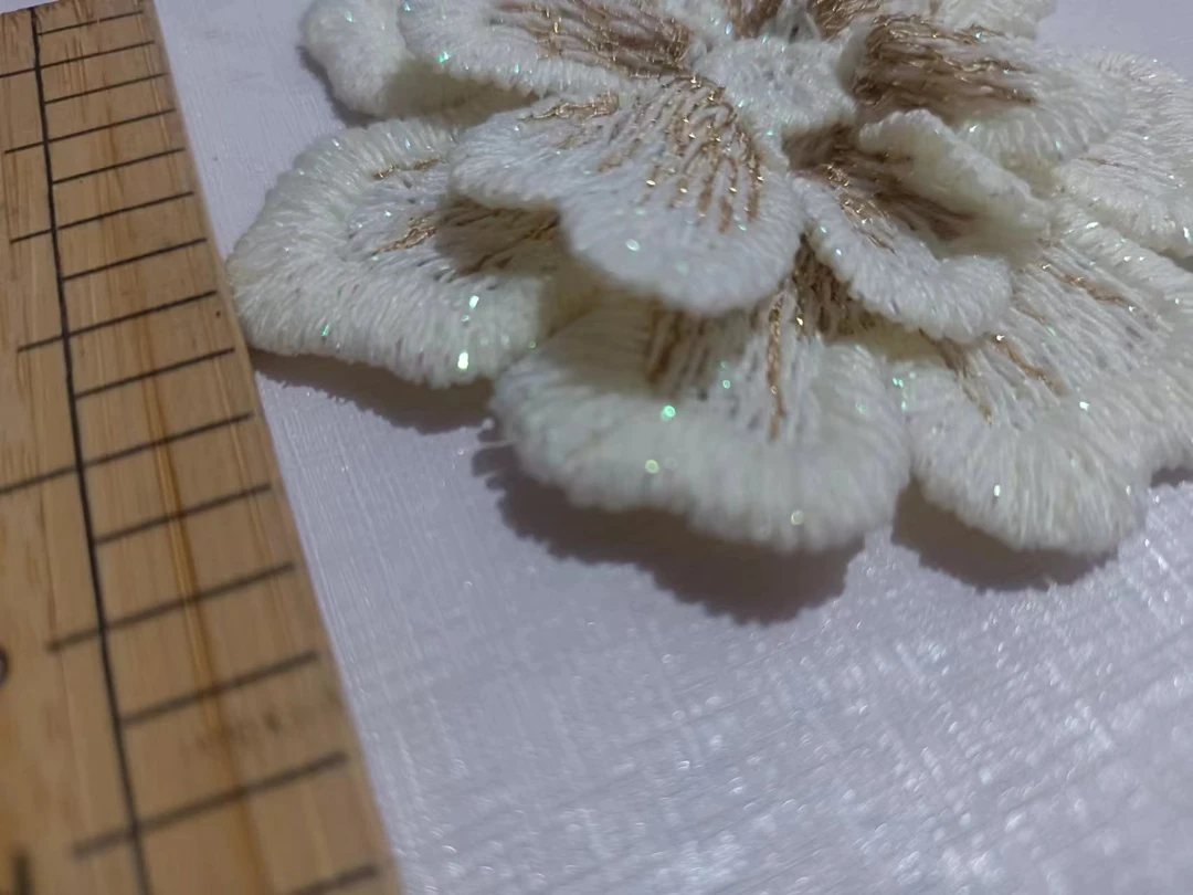 水溶炫彩刺绣花贴沙发垫车垫床裙抱枕服饰装饰辅料