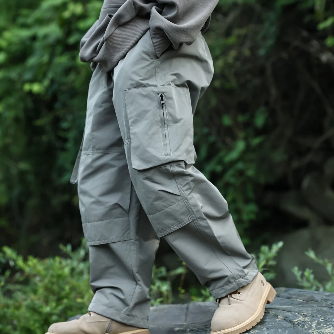 DIDIBABA/滴滴巴巴童装亲子款户外潮流时尚宽松冲锋长裤XB5225