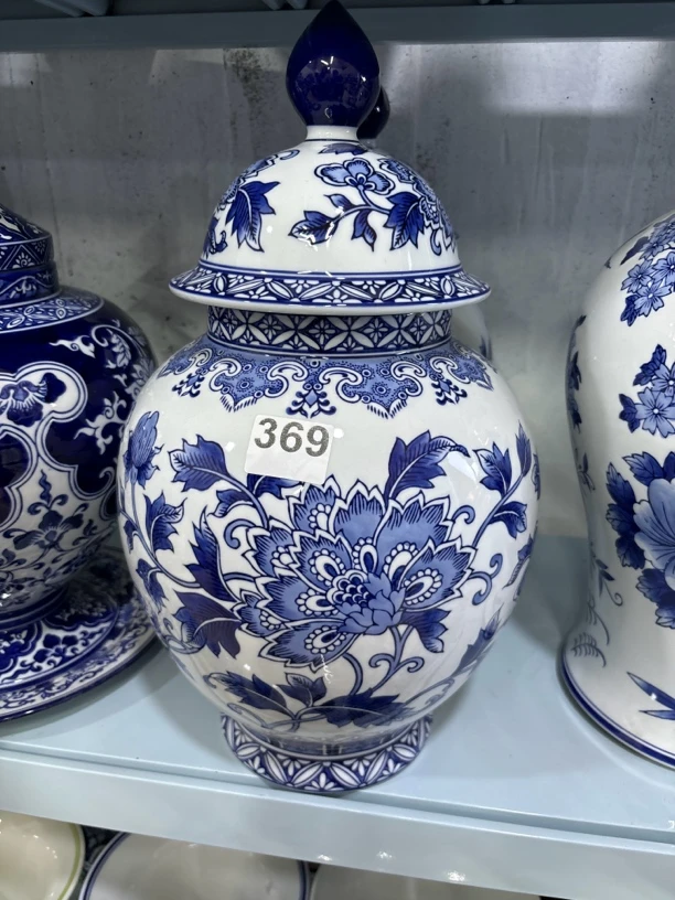 陶瓷将军罐摆件，出口将军罐摆件