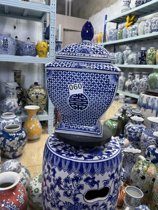 储物罐摆件陶瓷茶叶罐