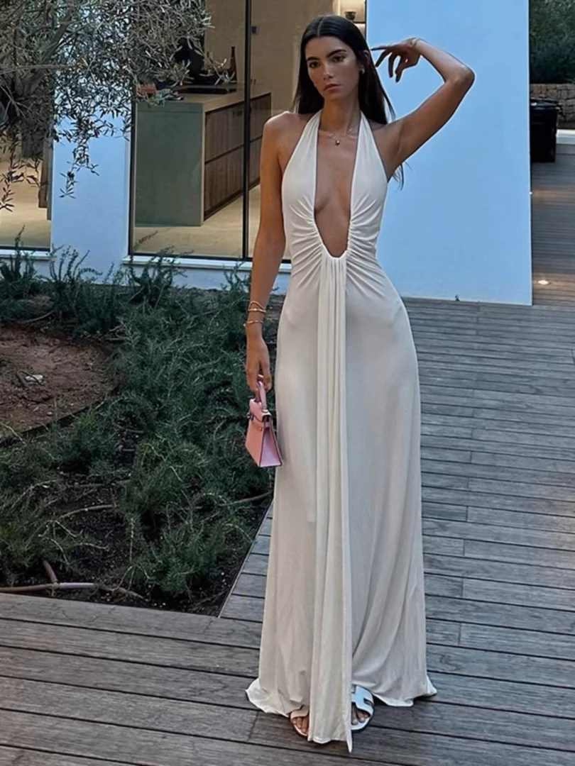 《直播专属》超辣短款背心辣妹连衣裙修身显瘦洋气