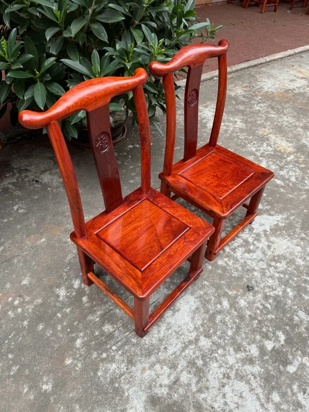 缅花 小号官帽椅尺寸35×32×28靠高68一张