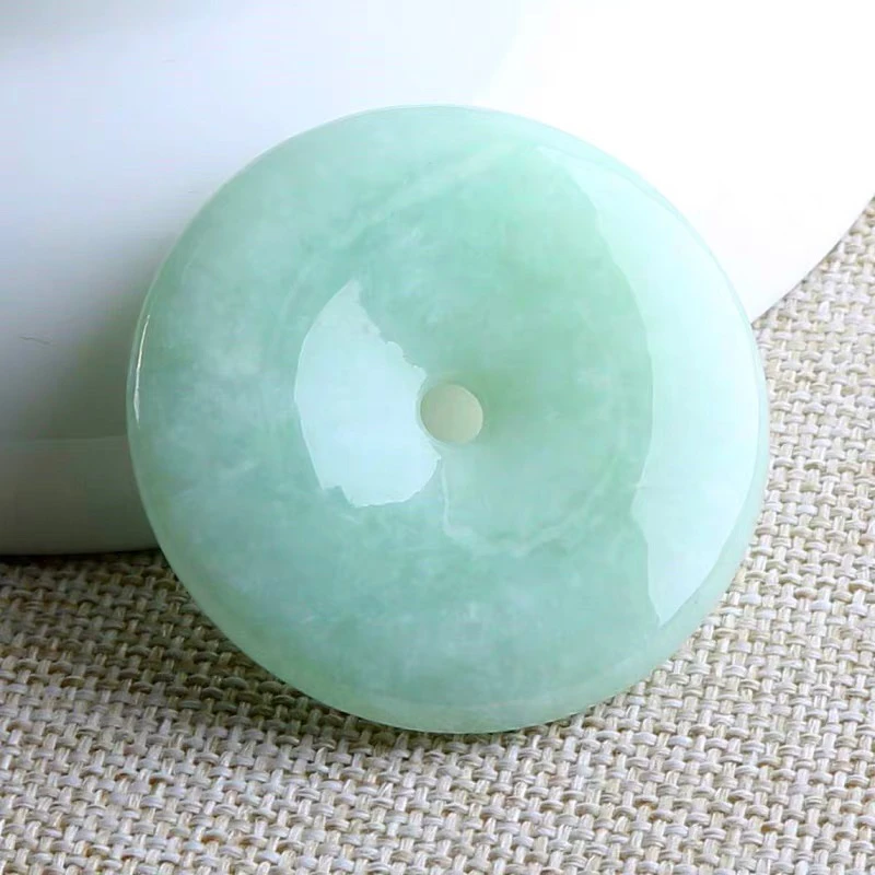 【盛合翡翠】福利款 缅甸A货翡翠平安扣挂件，多样性只发一件