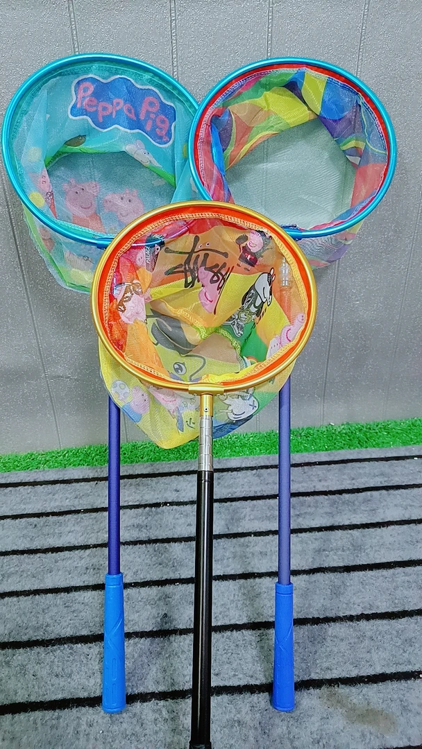 儿童碳素捞鱼抄网可伸缩兜儿童户外捞鱼网