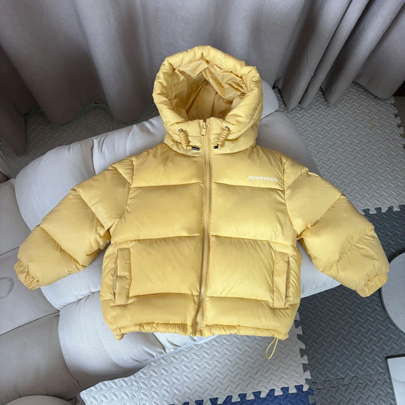 冬季儿童滑雪保暖韩版亲子服洋气纯色时尚儿童外套休闲防寒服潮