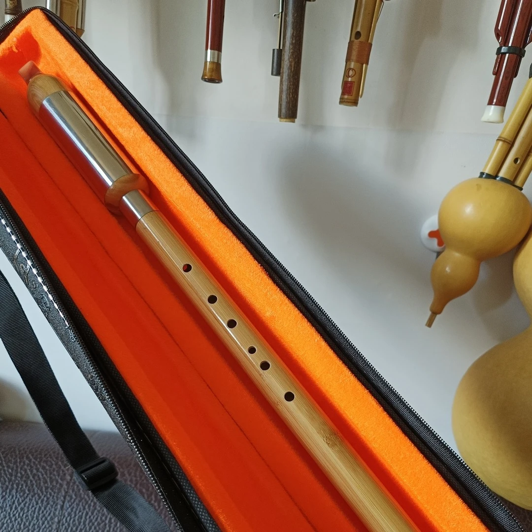 抗裂金丝楠竹演奏型竖吹G F C 降b调巴乌