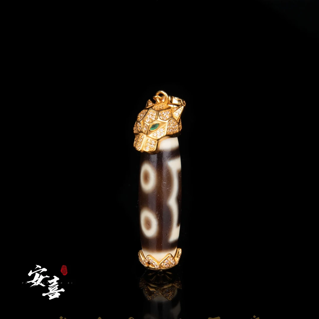 925银银制品 【般若·万象】精工豹子头吊坠/BWPX59（多样性发）