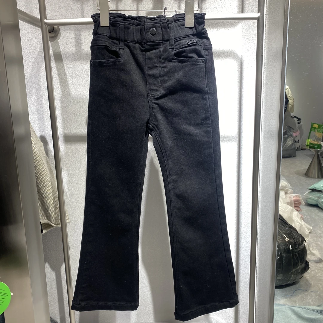 038儿童加绒牛仔裤
