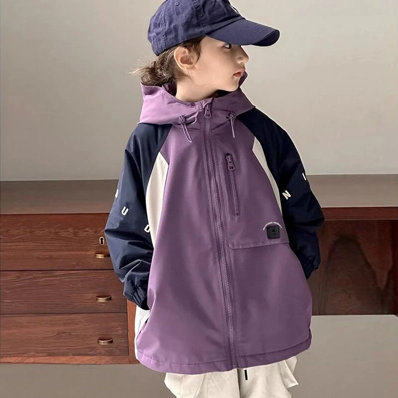 （冬款外套）女童棉衣冬款外套加棉2024新款秋装网红中大童儿童装