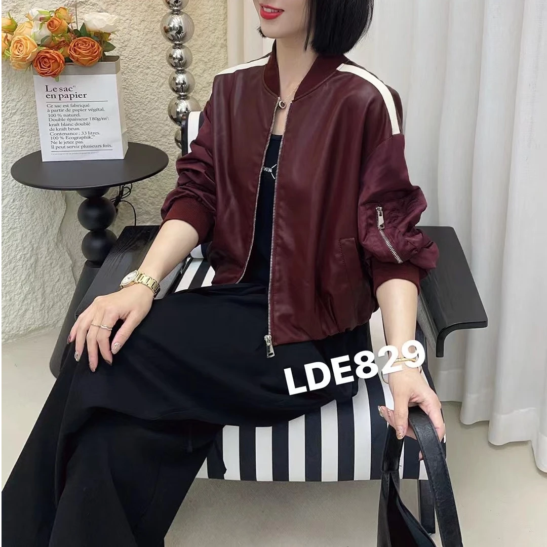 秋季高级感甜酷飒皮外套小众设计感829