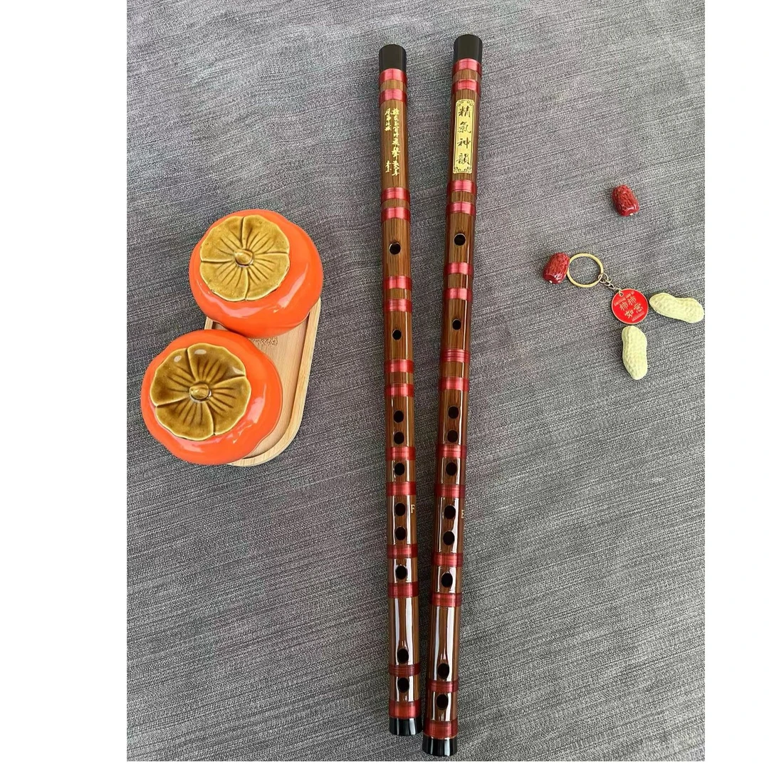 苦竹专业好吹省气演奏竹笛配套齐全配送课程书笛膜等