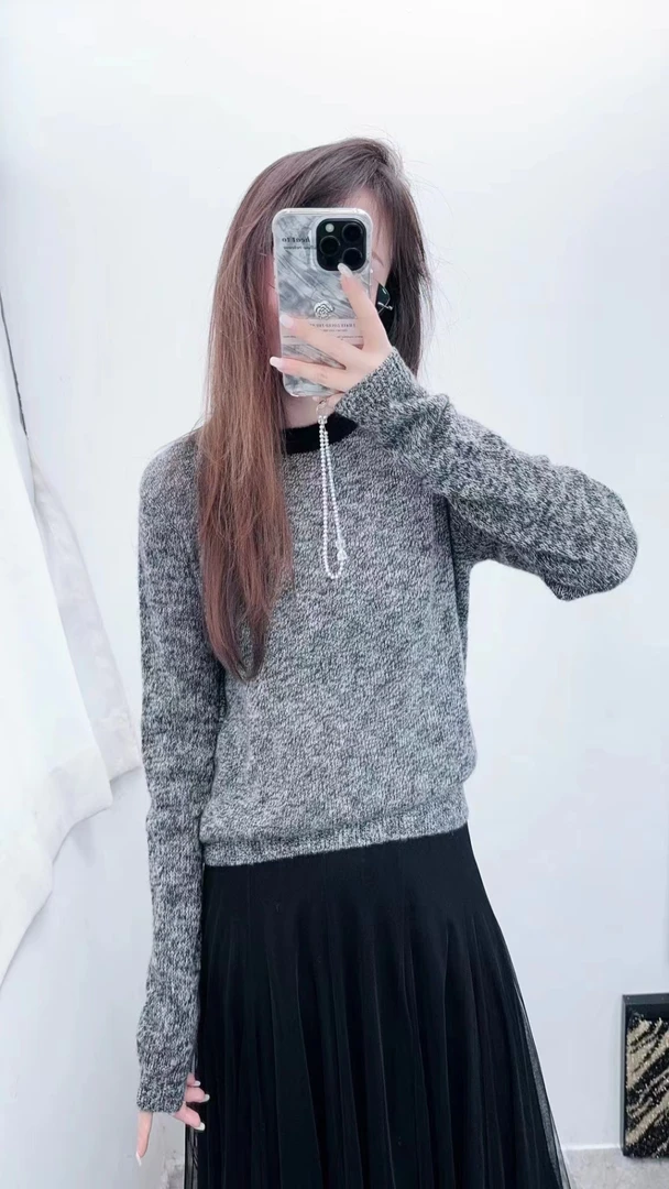 100纯山羊绒衫女 时尚百搭毛衣