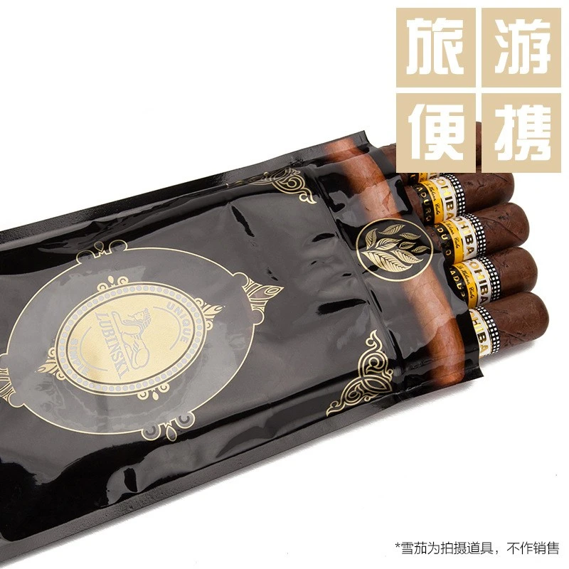 雪茄保湿袋养护便携保湿包袋稳定70%湿度保湿袋便携式旅行收纳