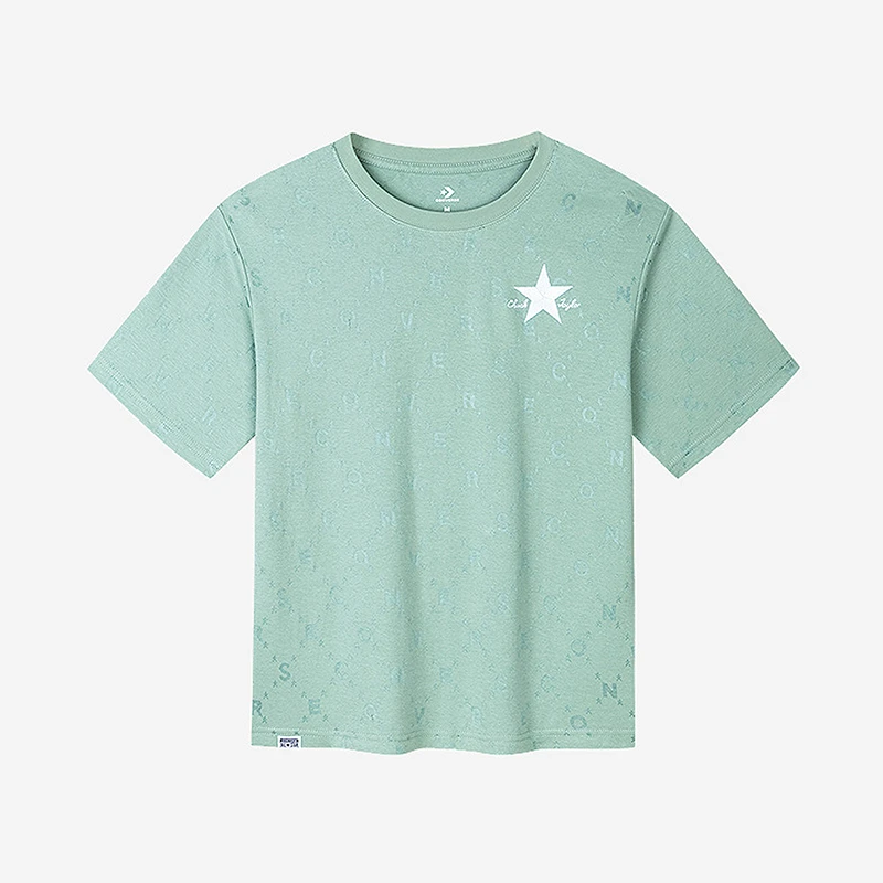 CONVERSE匡威儿童童装舒适夏季户外时尚百搭短袖T恤 CNVN-TE-G006
