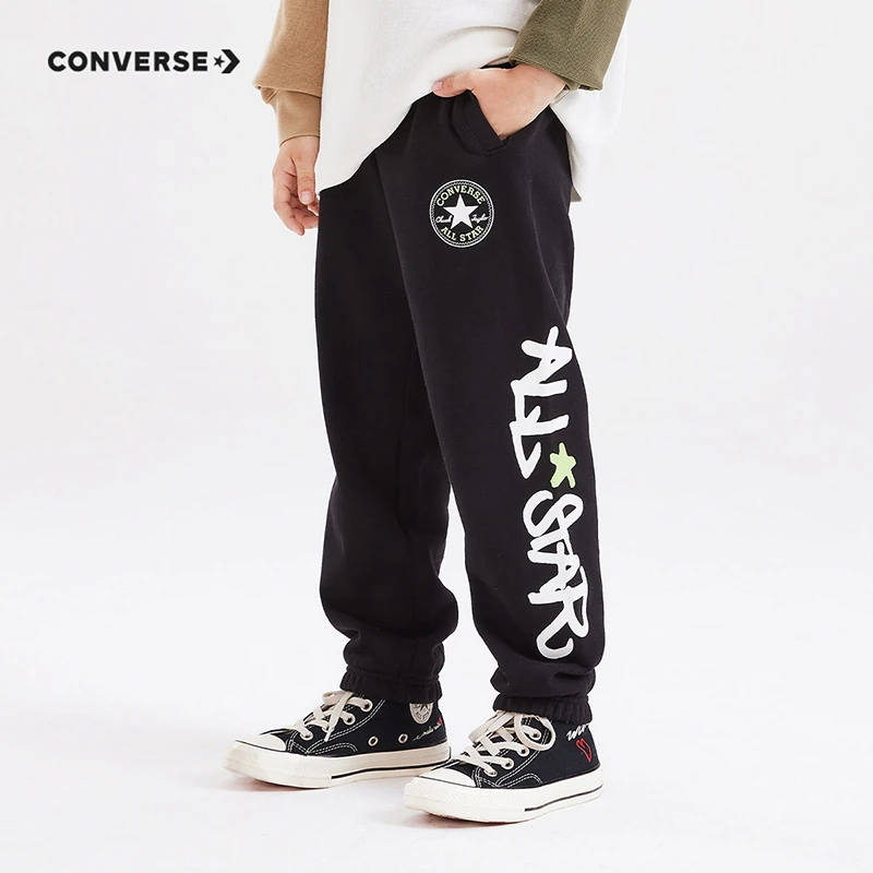 Converse/匡威春秋装女童男童装潮系长裤CNVN-FP-C609