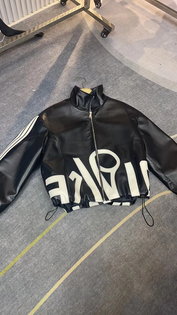 【OND】时尚女款319皮衣外套休闲秋冬