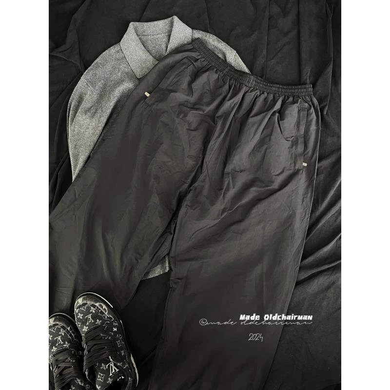 【oldchairman】巴黑色运动长裤 DKZ0282