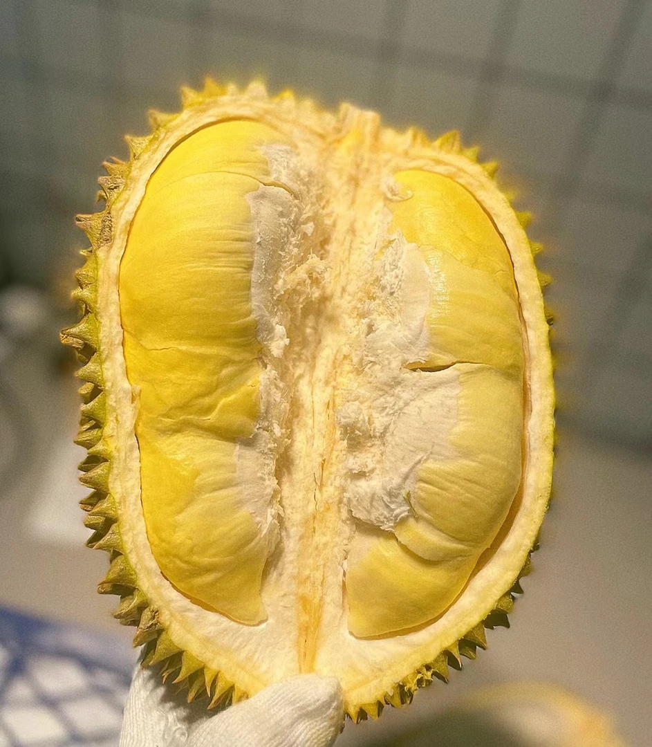 泰国金枕A级果肉,现拍现开!干包500g以上(软糯600个)