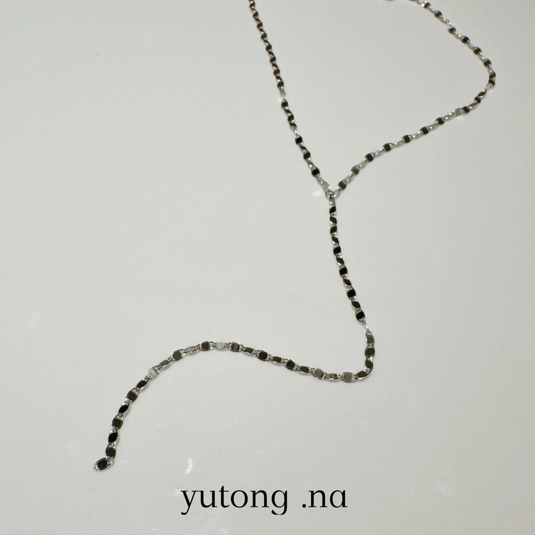 坠链均925银 雨桐轻奢饰品项链NA38F46