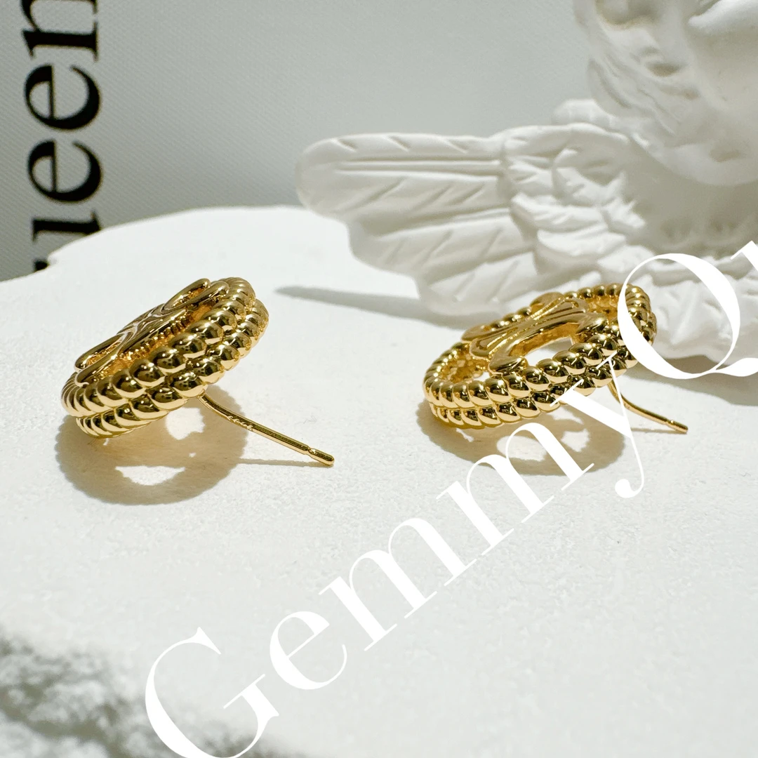 铜合金耳饰 GemmyQueen高定耳环GQ00658