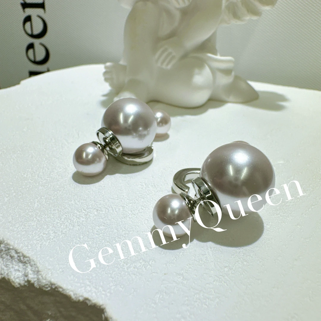 铜合金合成锆石耳饰 GemmyQueen高定耳环GQ00606