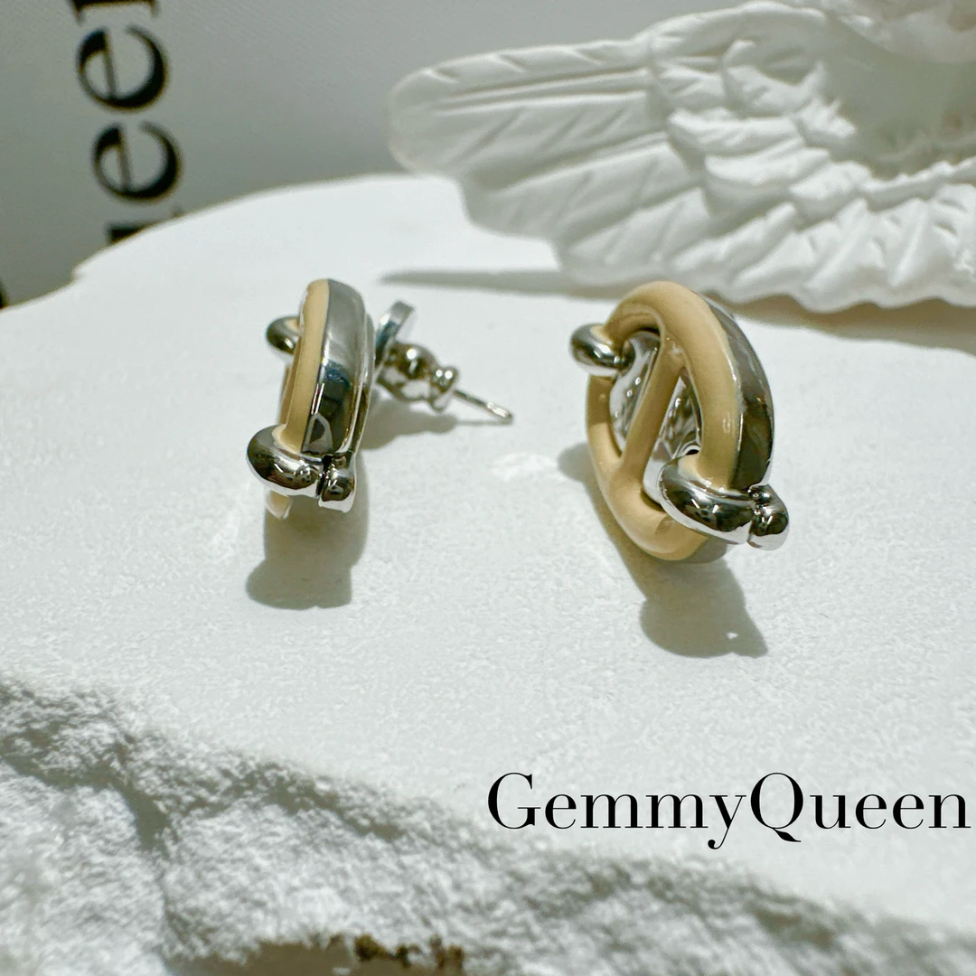 铜合金耳饰 GemmyQueen高定耳环GQ00832