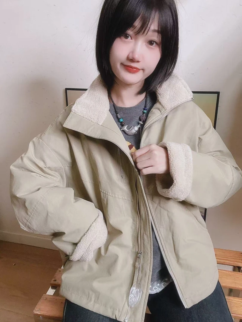 【琉璃梦境】婷婷同款推荐 加厚羽绒服外套要干洗介意瑕疵慎拍