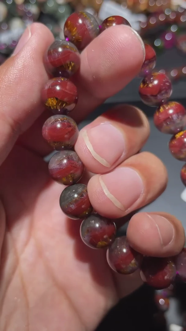 【闪购商品】水晶手链未镶嵌极光单圈A10（多样性单发）