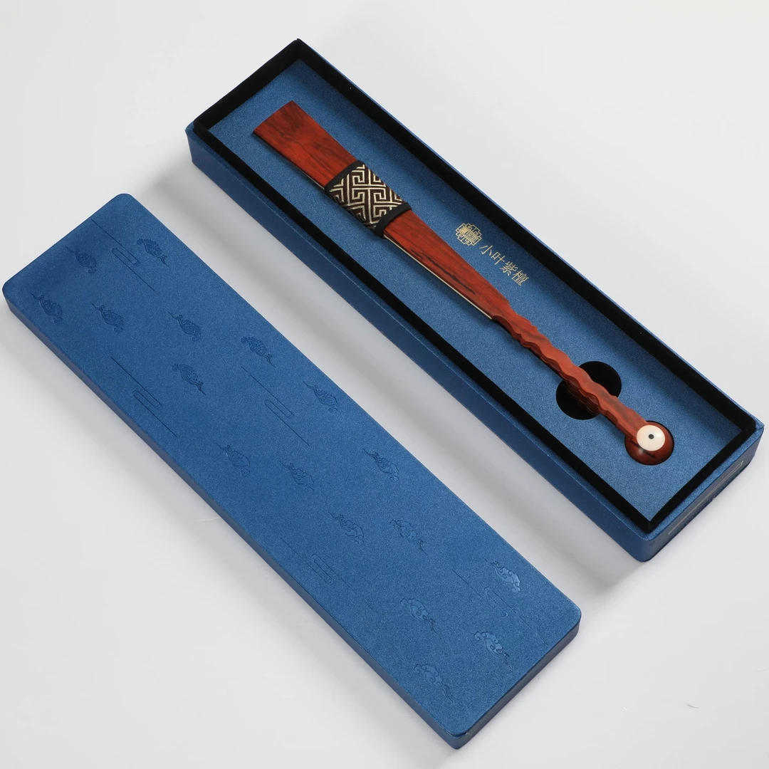 【檀锦阁】金宝扇（大号）-小叶紫檀-A00031