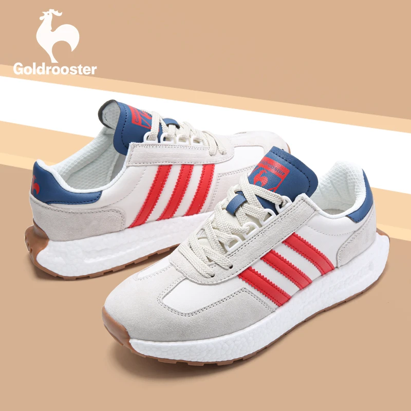 Goldrooster/金鸡冬季新款休闲阿甘慢跑鞋百搭跑步低帮情侣潮流