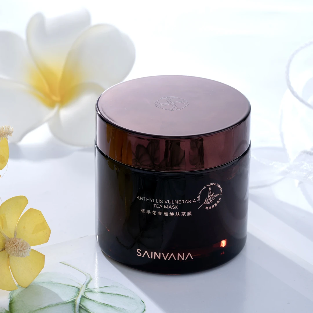 【绒毛花细胞茶膜】SAINVANA圣梵娜绒毛花多维焕肤茶膜。