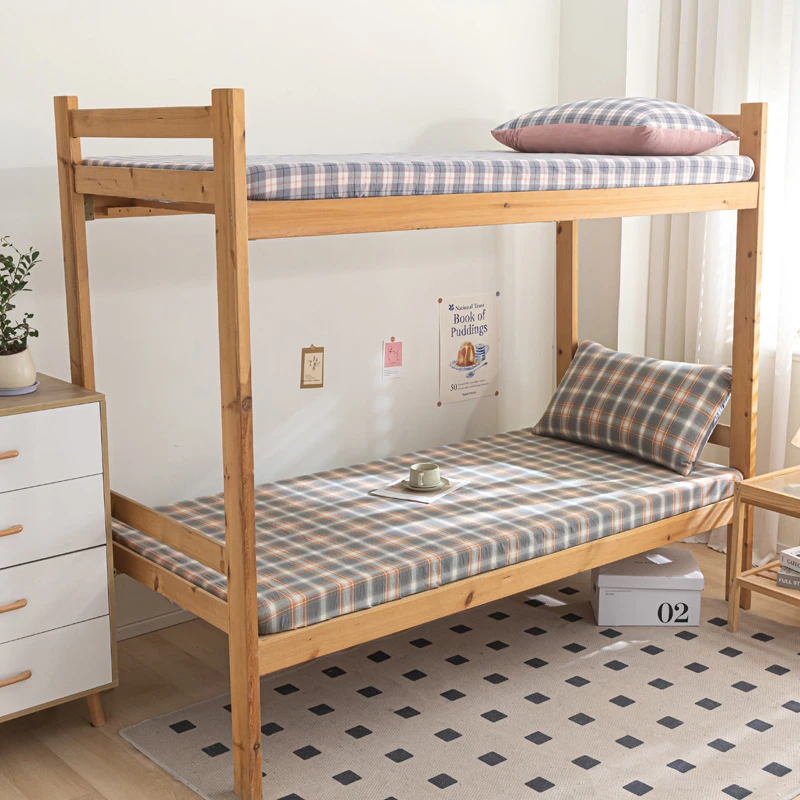 新款全棉学生宿舍专用纯棉学生床笠床罩0.9×200cm单人床垫保护套